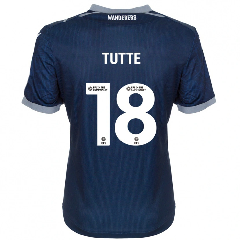 Danxen Men Andrew Tutte #18 Navy Gray Away Jersey 2025/26 T-Shirt
