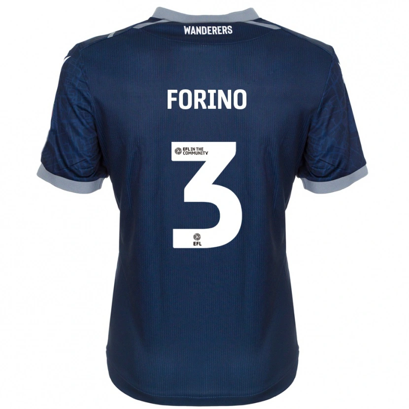 Danxen Men Chris Forino #3 Navy Gray Away Jersey 2025/26 T-Shirt
