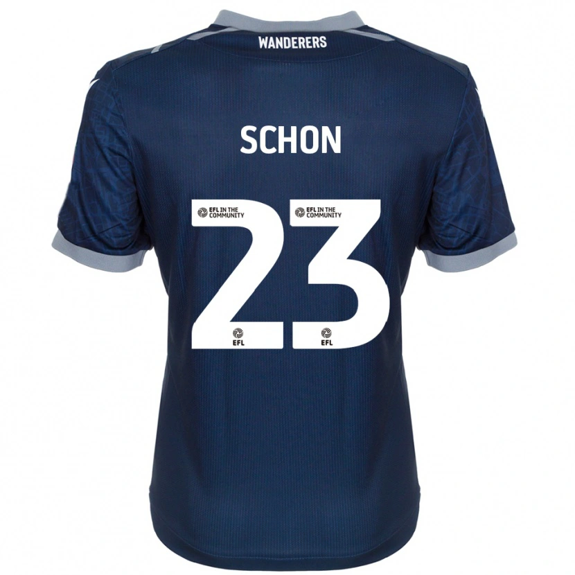 Danxen Men Szabolcs Schön #23 Navy Gray Away Jersey 2025/26 T-Shirt