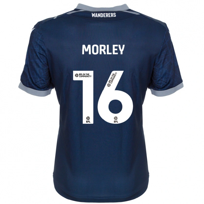 Danxen Men Aaron Morley #16 Navy Gray Away Jersey 2025/26 T-Shirt
