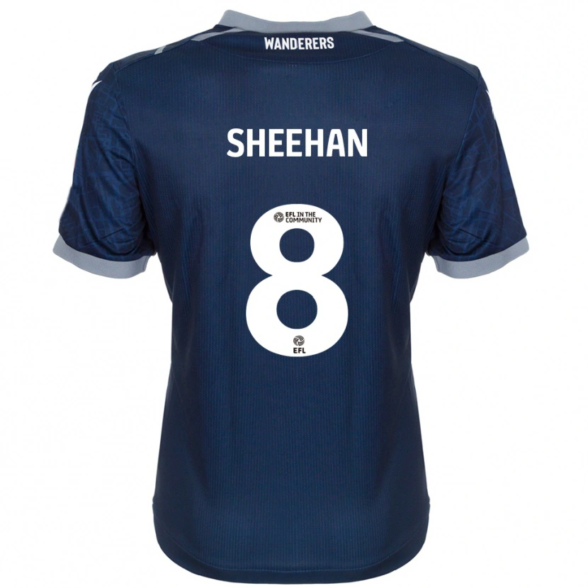 Danxen Men Josh Sheehan #8 Navy Gray Away Jersey 2025/26 T-Shirt