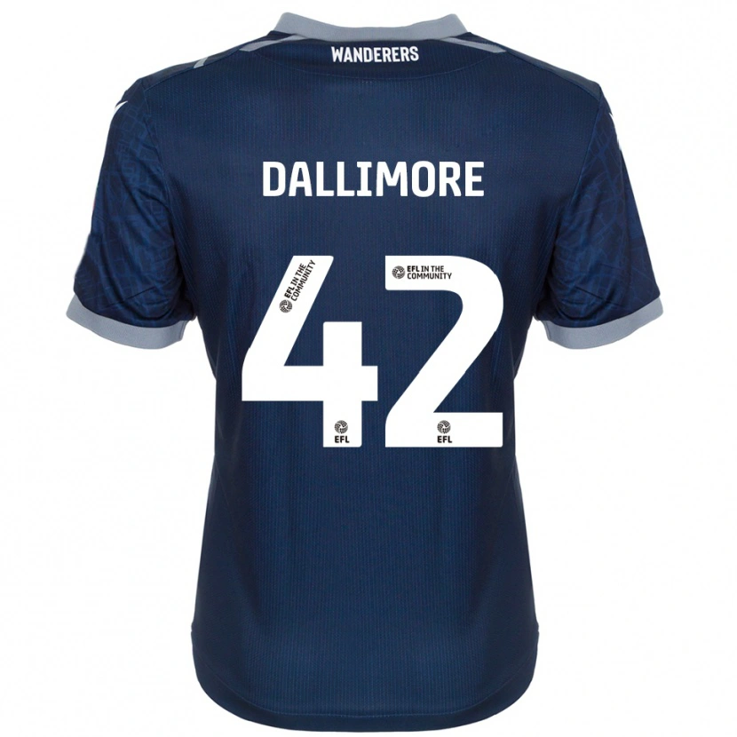 Danxen Men Jack Dallimore #42 Navy Gray Away Jersey 2025/26 T-Shirt