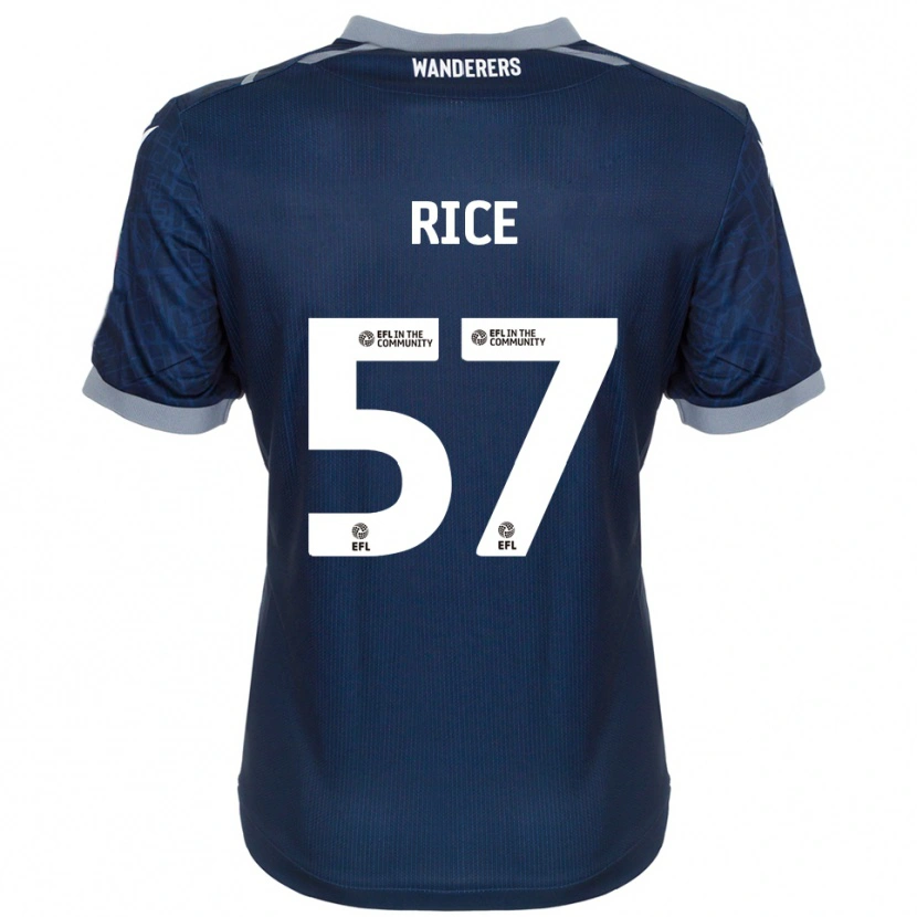 Danxen Men Harrison Rice #57 Navy Gray Away Jersey 2025/26 T-Shirt