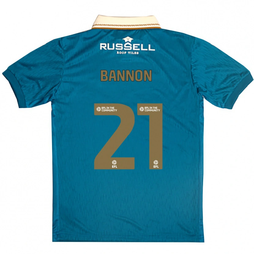 Danxen Men Alex Bannon #21 Sky Blue White Away Jersey 2025/26 T-Shirt