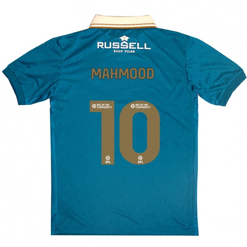 Danxen Men Hajrah Mahmood #10 Sky Blue White Away Jersey 2025/26 T-Shirt