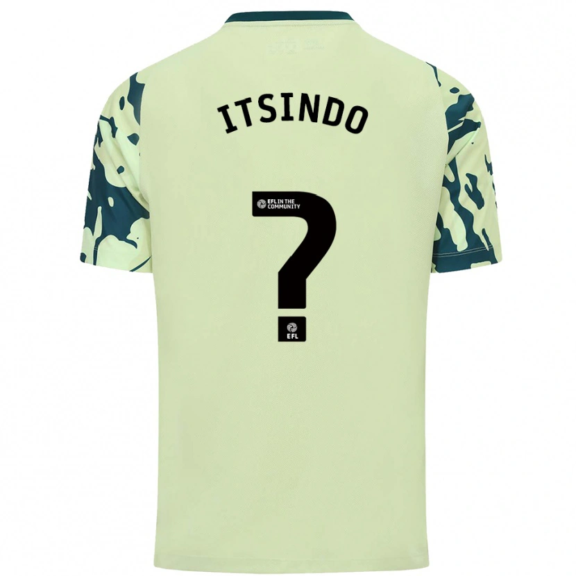 Danxen Men Joshua Itsindo #0 Dark Green Away Jersey 2025/26 T-Shirt