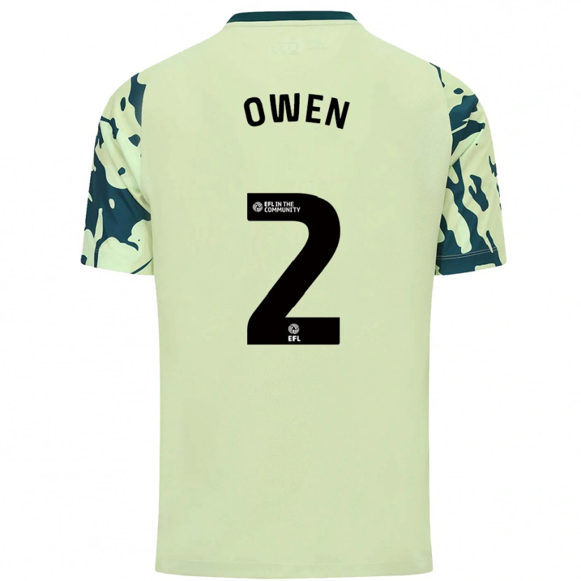 Danxen Men Lisa Owen #2 Dark Green Away Jersey 2025/26 T-Shirt