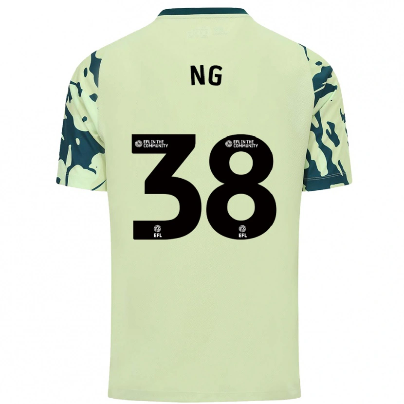 Danxen Men Perry Ng #38 Dark Green Away Jersey 2025/26 T-Shirt