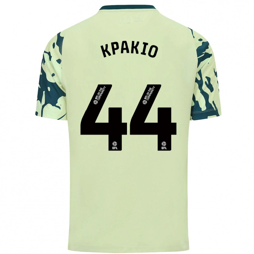 Danxen Men Ronan Kpakio #44 Dark Green Away Jersey 2025/26 T-Shirt