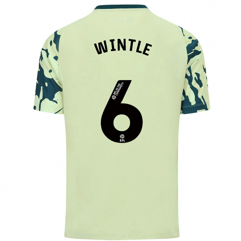 Danxen Men Ryan Wintle #6 Dark Green Away Jersey 2025/26 T-Shirt