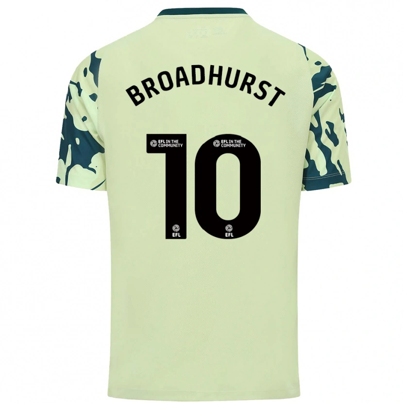 Danxen Men Danielle Broadhurst #10 Dark Green Away Jersey 2025/26 T-Shirt