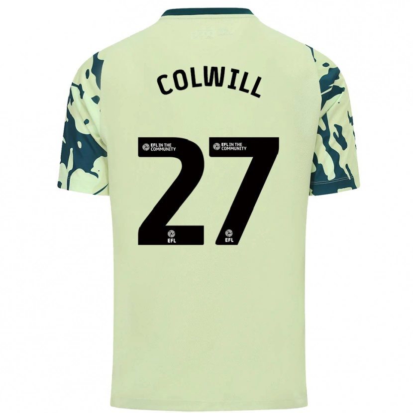 Danxen Men Joel Colwill #27 Dark Green Away Jersey 2025/26 T-Shirt