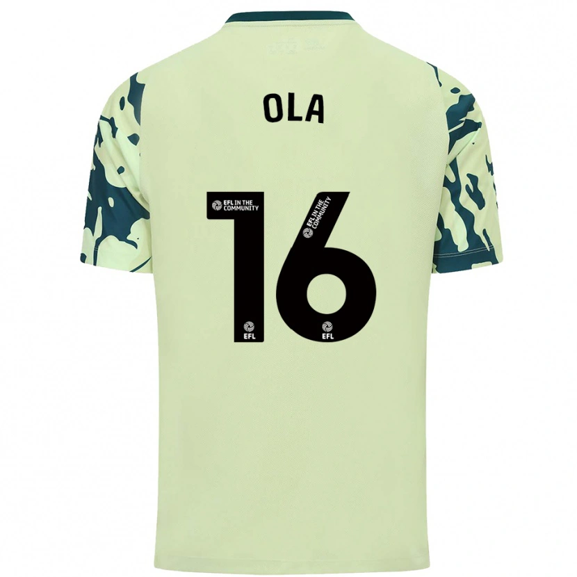 Danxen Men Daniel Ola #16 Dark Green Away Jersey 2025/26 T-Shirt