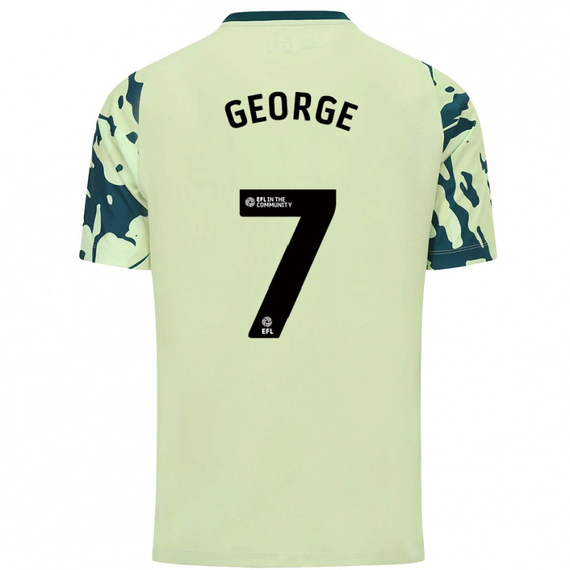 Danxen Men Trey George #7 Dark Green Away Jersey 2025/26 T-Shirt