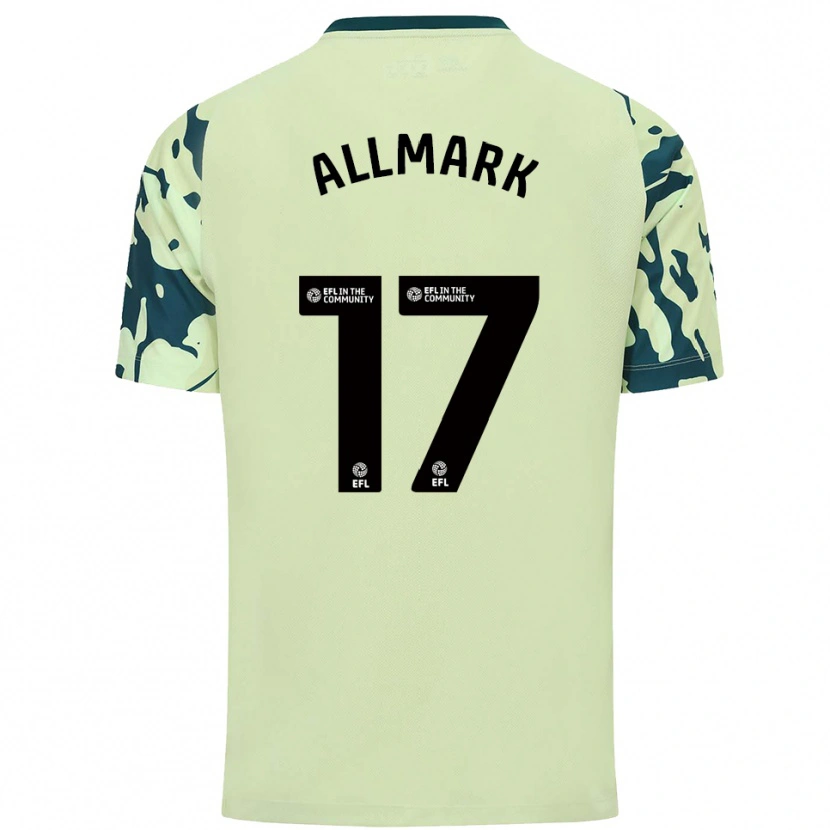 Danxen Men Hayden Allmark #17 Dark Green Away Jersey 2025/26 T-Shirt