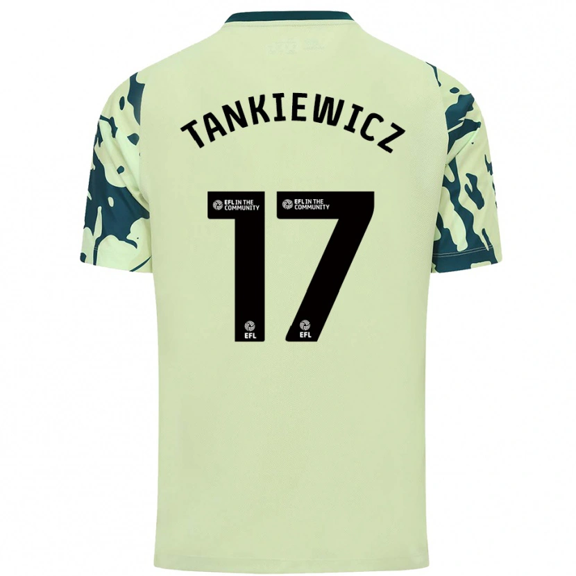 Danxen Men Rob Tankiewicz #17 Dark Green Away Jersey 2025/26 T-Shirt