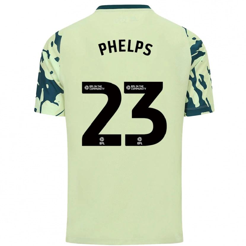 Danxen Men Anna Phelps #23 Dark Green Away Jersey 2025/26 T-Shirt