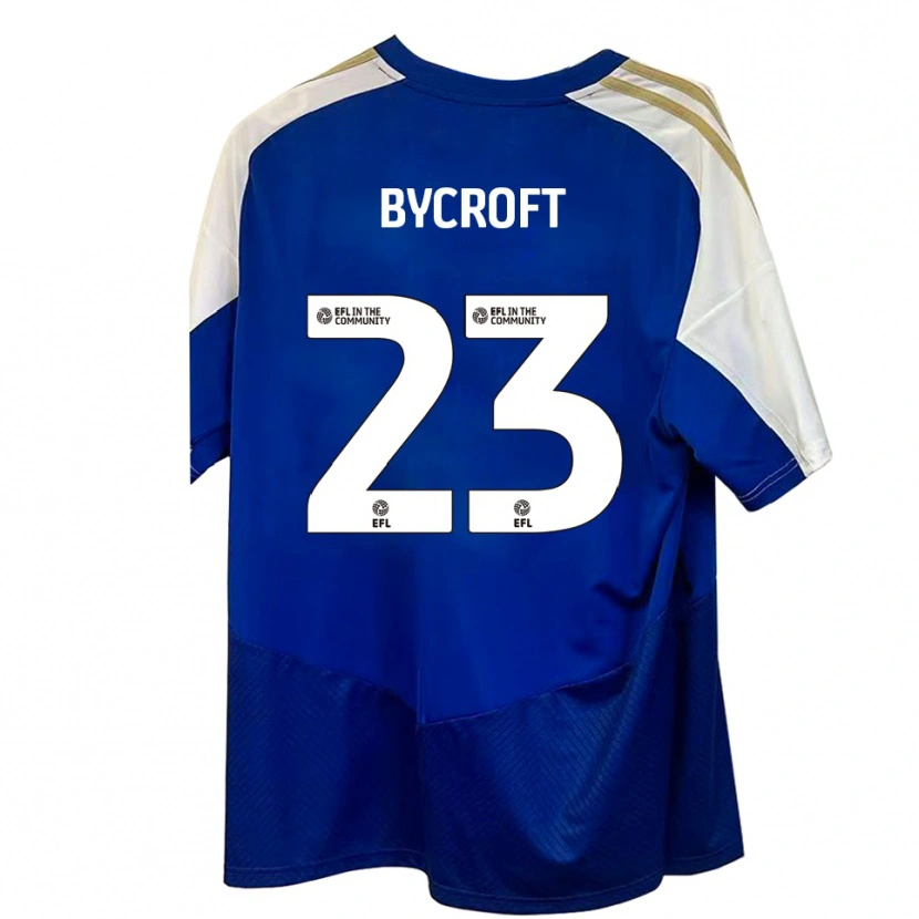 Danxen Men Jack Bycroft #23 Blue White Gold Away Jersey 2025/26 T-Shirt