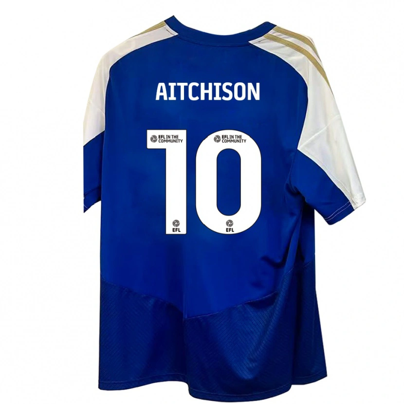 Danxen Men Jack Aitchison #10 Blue White Gold Away Jersey 2025/26 T-Shirt