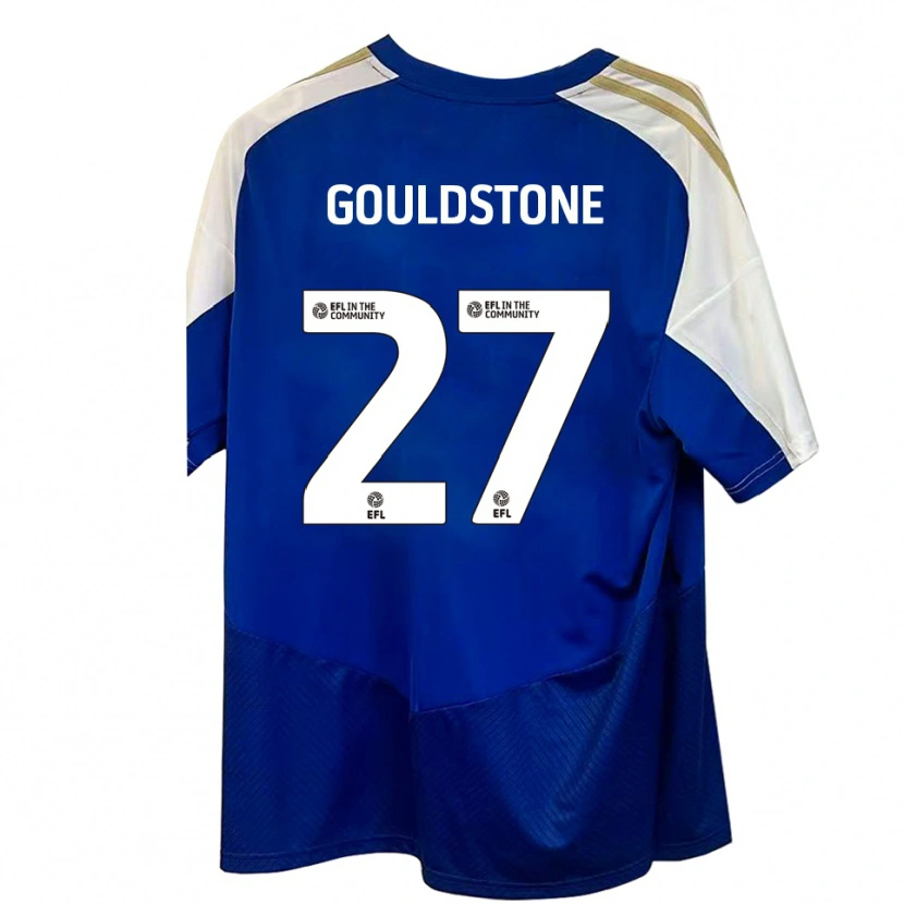Danxen Men Lemoni Gouldstone #27 Blue White Gold Away Jersey 2025/26 T-Shirt