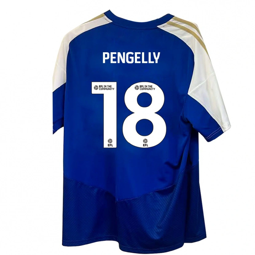 Danxen Men Connie Pengelly #18 Blue White Gold Away Jersey 2025/26 T-Shirt