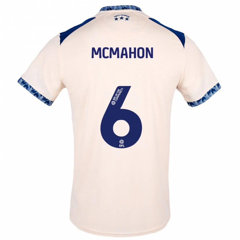 Danxen Men Scarlett Mcmahon #6 Off White Navy Away Jersey 2025/26 T-Shirt