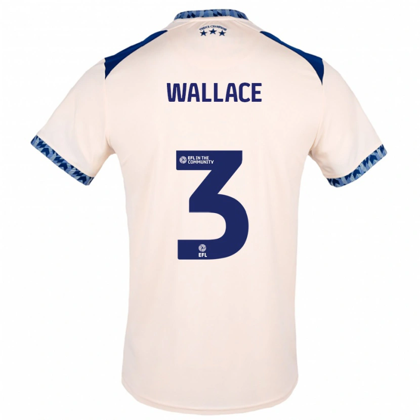 Danxen Men Murray Wallace #3 Off White Navy Away Jersey 2025/26 T-Shirt