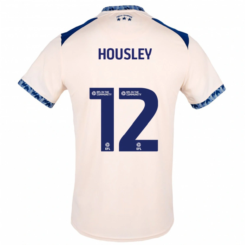 Danxen Men Autumn Housley #12 Off White Navy Away Jersey 2025/26 T-Shirt