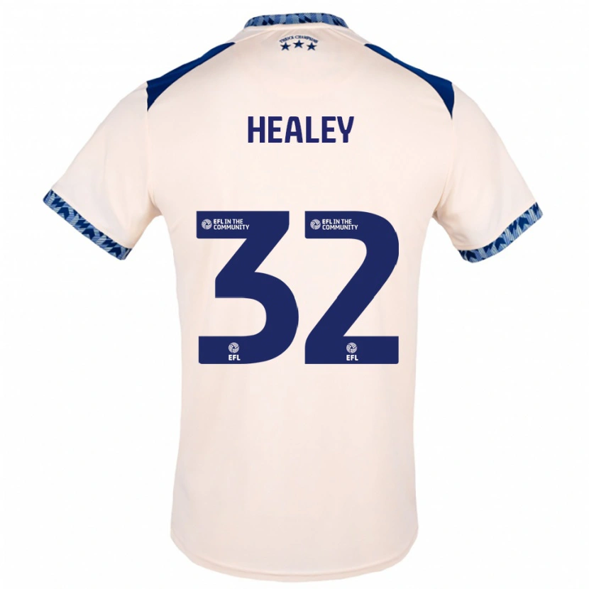 Danxen Men Rhys Healey #32 Off White Navy Away Jersey 2025/26 T-Shirt