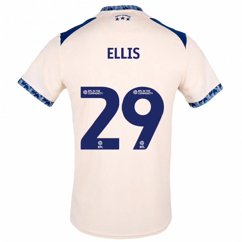 Danxen Men Molly Ellis #29 Off White Navy Away Jersey 2025/26 T-Shirt