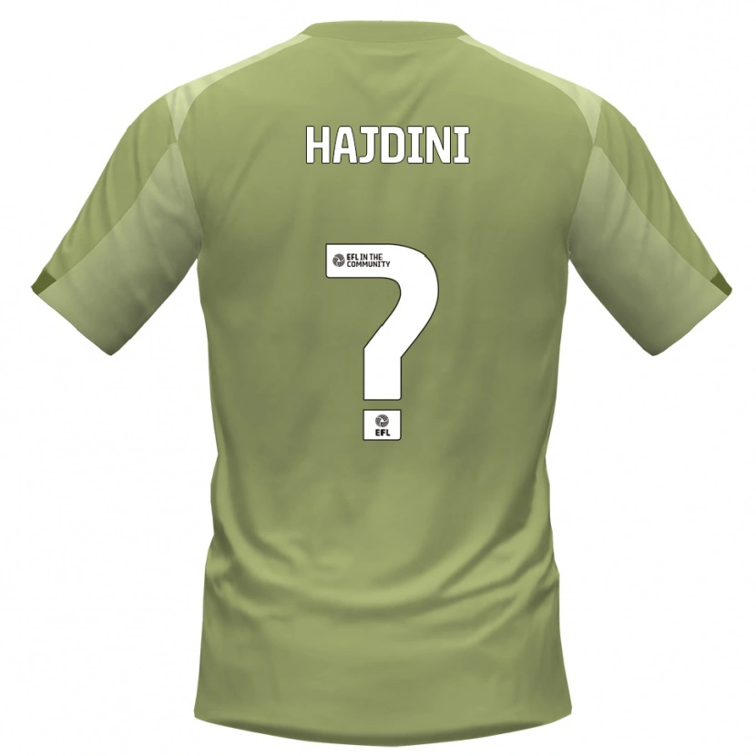Danxen Men Anduan Hajdini #0 Sage Champagne Away Jersey 2025/26 T-Shirt