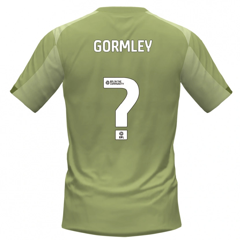 Danxen Men Chloe Gormley #0 Sage Champagne Away Jersey 2025/26 T-Shirt