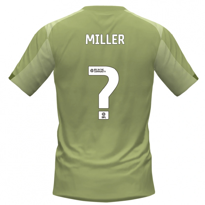 Danxen Men Courtney Miller #0 Sage Champagne Away Jersey 2025/26 T-Shirt