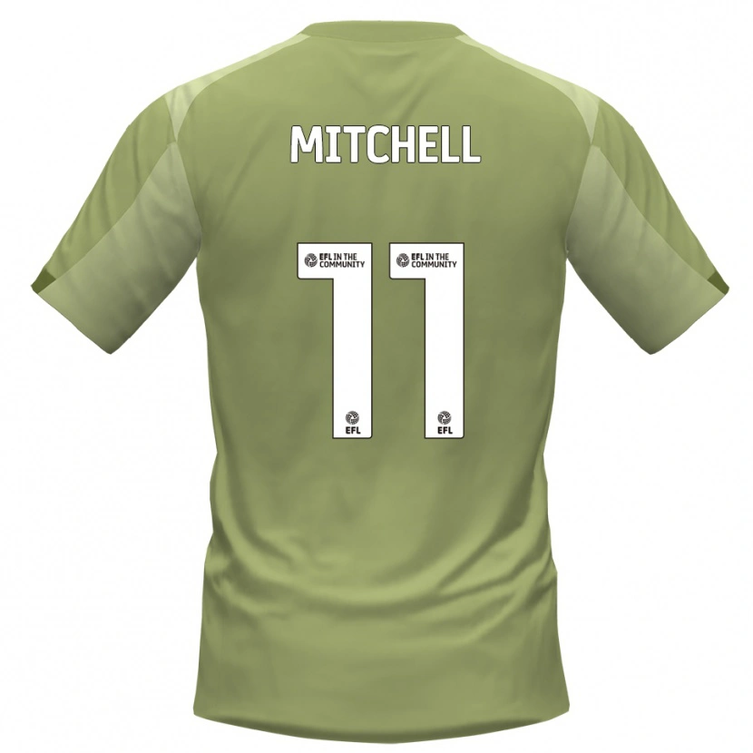 Danxen Men Demetri Mitchell #11 Sage Champagne Away Jersey 2025/26 T-Shirt