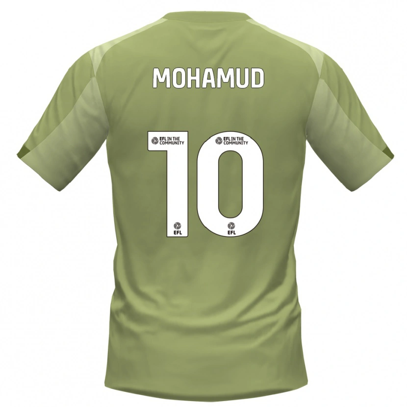 Danxen Men Abdi Mohamud #10 Sage Champagne Away Jersey 2025/26 T-Shirt