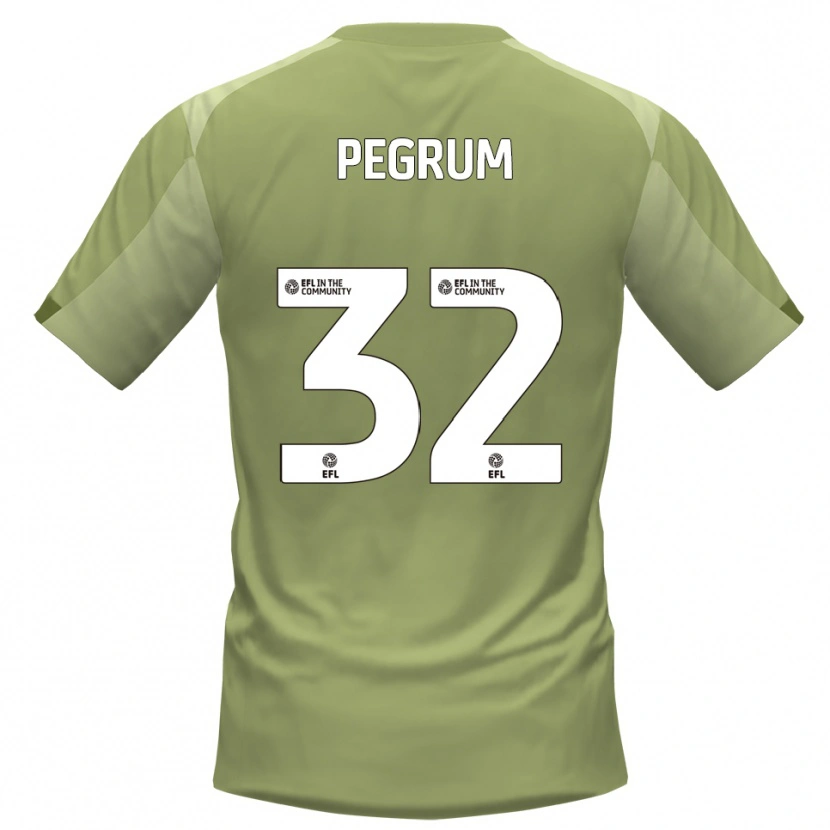 Danxen Men Charlie Pegrum #32 Sage Champagne Away Jersey 2025/26 T-Shirt