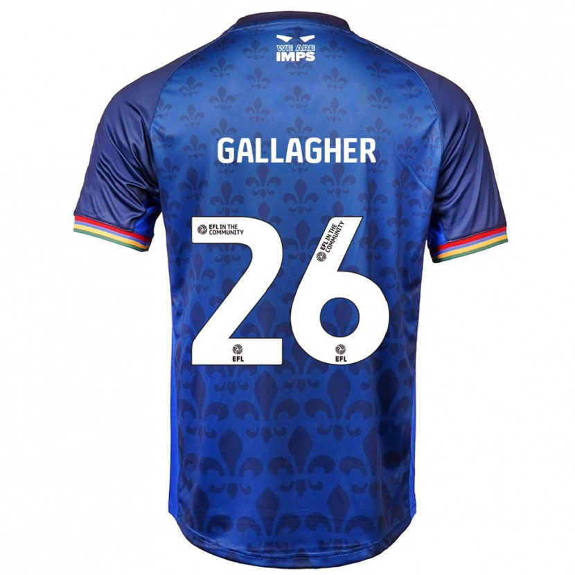 Danxen Men Oisín Gallagher #26 Blue Navy Away Jersey 2025/26 T-Shirt