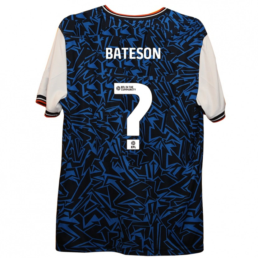 Danxen Men Jack Bateson #0 Blue Black White Away Jersey 2025/26 T-Shirt