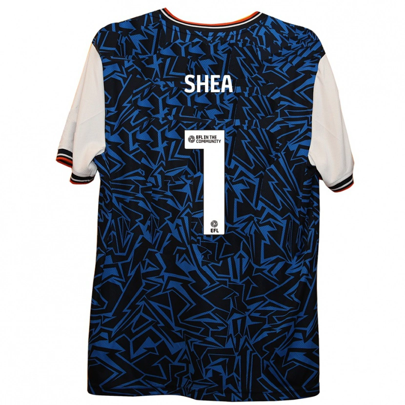 Danxen Men James Shea #1 Blue Black White Away Jersey 2025/26 T-Shirt