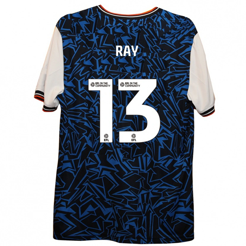 Danxen Men Celine Ray #13 Blue Black White Away Jersey 2025/26 T-Shirt