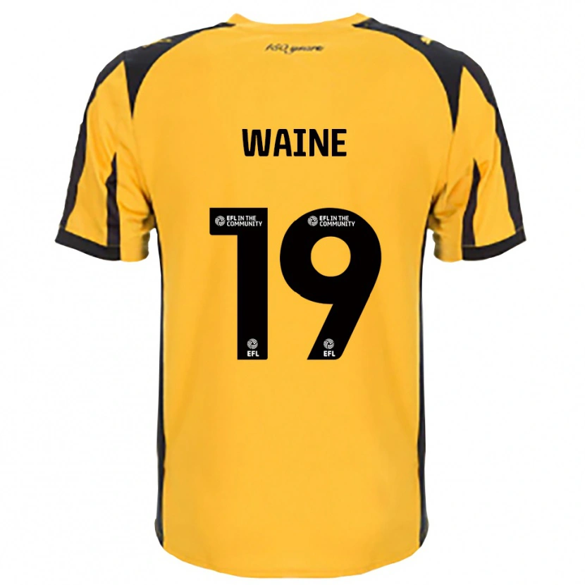 Danxen Men Ben Waine #19 Orange Black Away Jersey 2025/26 T-Shirt