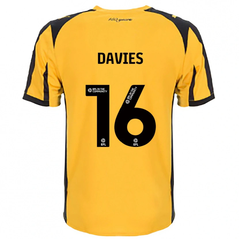 Danxen Men Cassie Davies #16 Orange Black Away Jersey 2025/26 T-Shirt