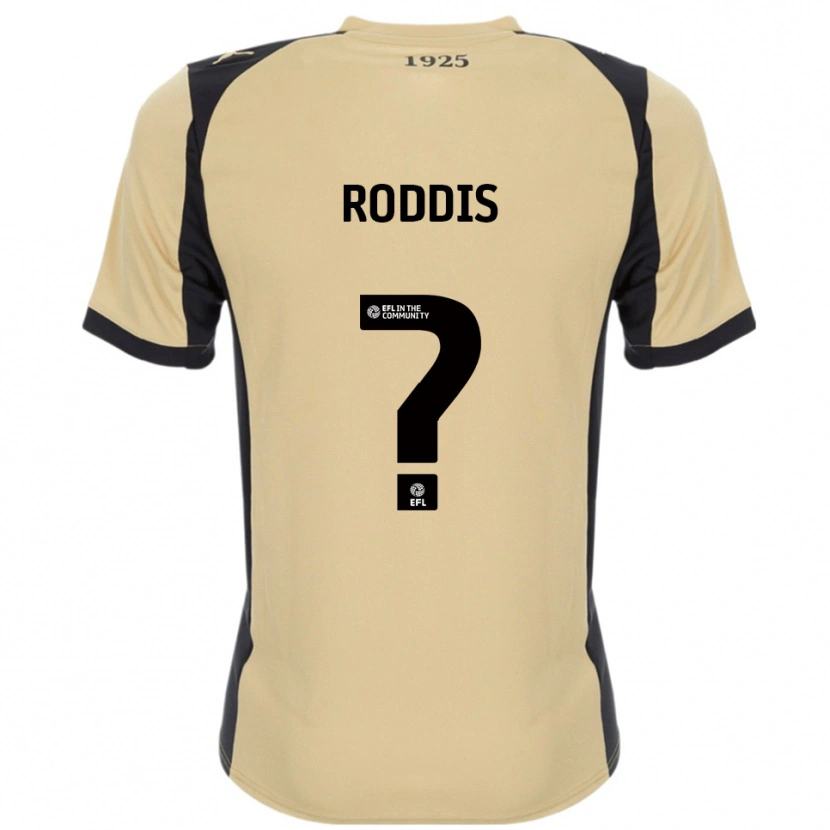 Danxen Men Harry Roddis #0 Gold Black Away Jersey 2025/26 T-Shirt