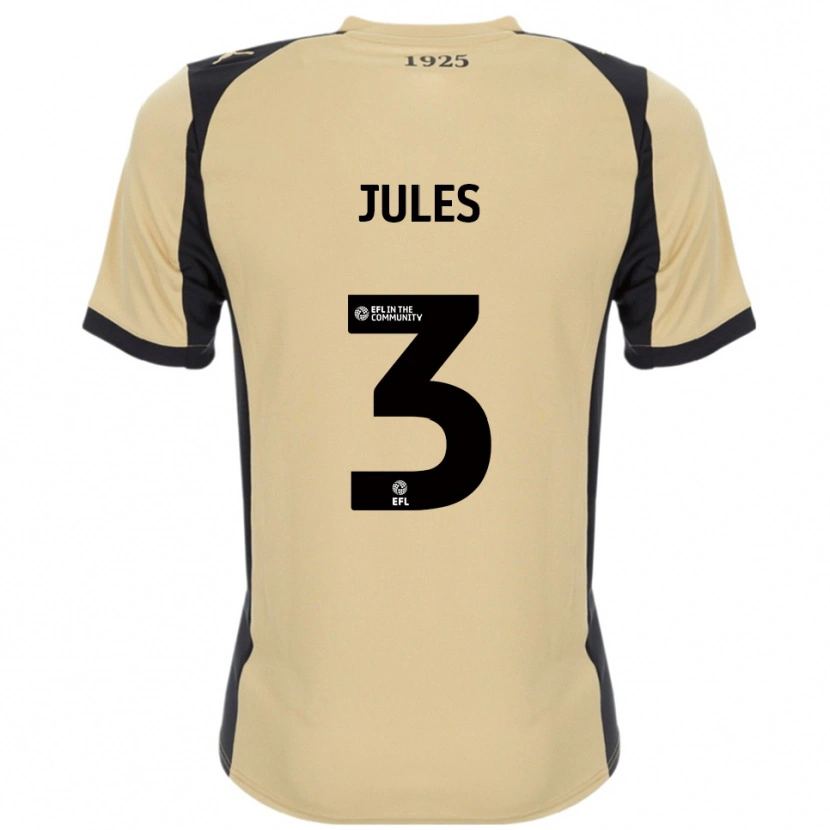 Danxen Men Zak Jules #3 Gold Black Away Jersey 2025/26 T-Shirt