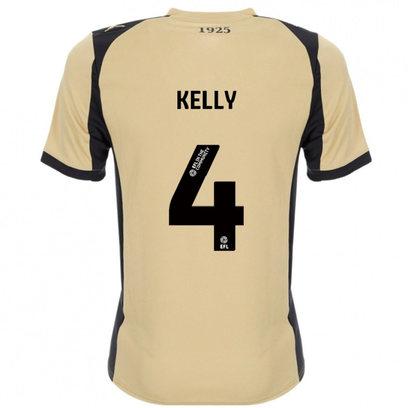 Danxen Men Liam Kelly #4 Gold Black Away Jersey 2025/26 T-Shirt