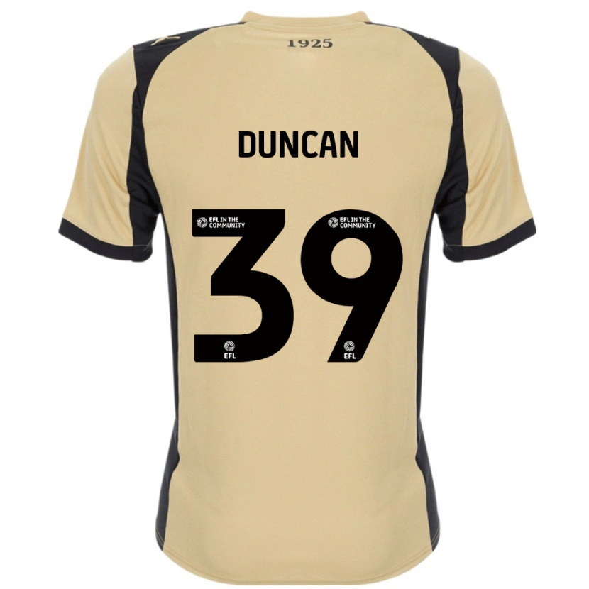 Danxen Men Harrison Duncan #39 Gold Black Away Jersey 2025/26 T-Shirt