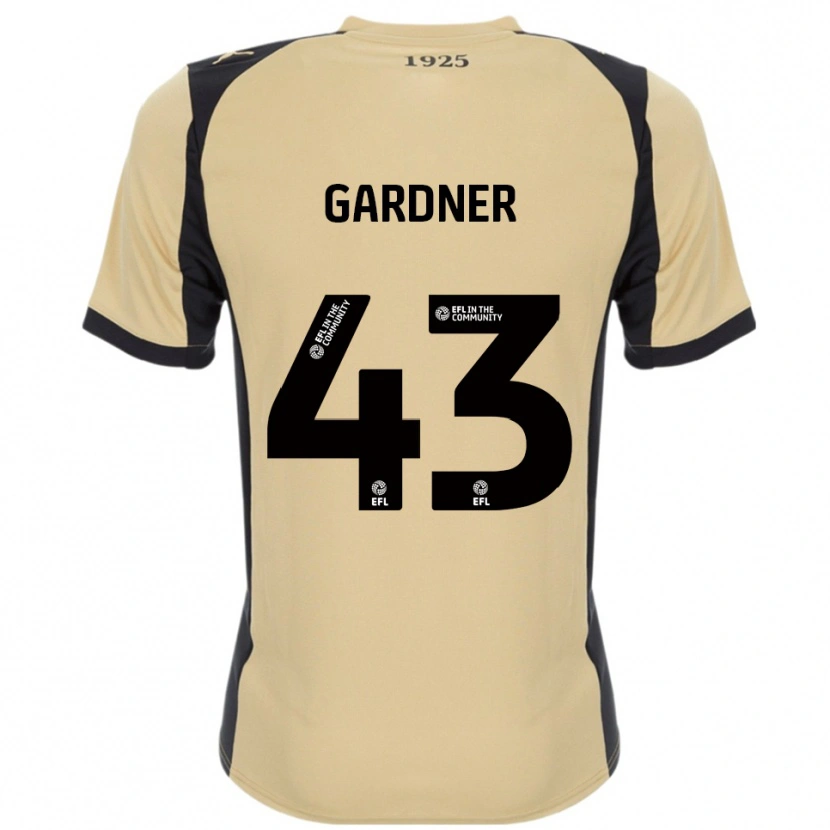 Danxen Men Dean Gardner #43 Gold Black Away Jersey 2025/26 T-Shirt