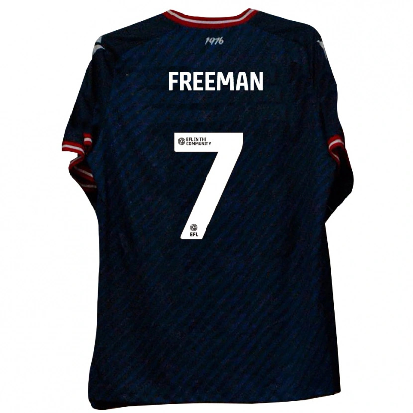 Danxen Men Nick Freeman #7 Navy Red Away Jersey 2025/26 T-Shirt