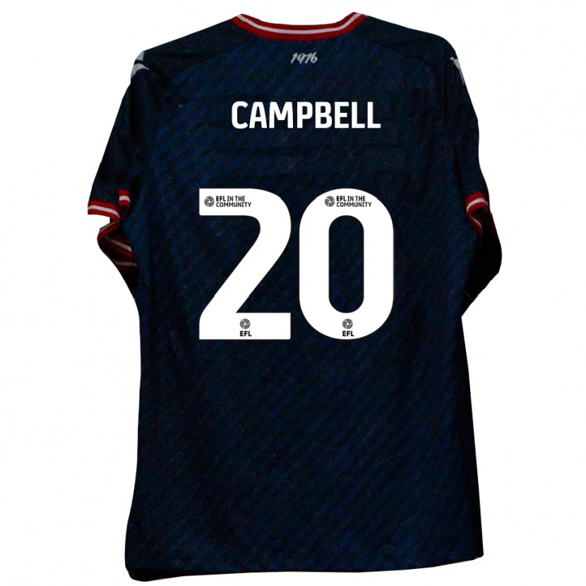 Danxen Men Chem Campbell #20 Navy Red Away Jersey 2025/26 T-Shirt