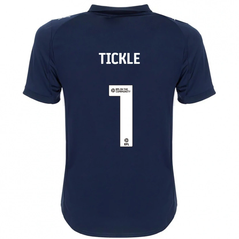 Danxen Men Sam Tickle #1 Navy White Away Jersey 2025/26 T-Shirt